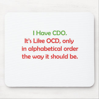CDO MOUSEPAD