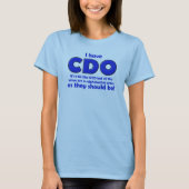 CDO OCD lustiger T - Shirt (Vorderseite)