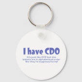 CDO SCHLÜSSELANHÄNGER (Vorderseite)