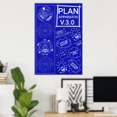 CDplanappa30 Poster (Heimbüro)