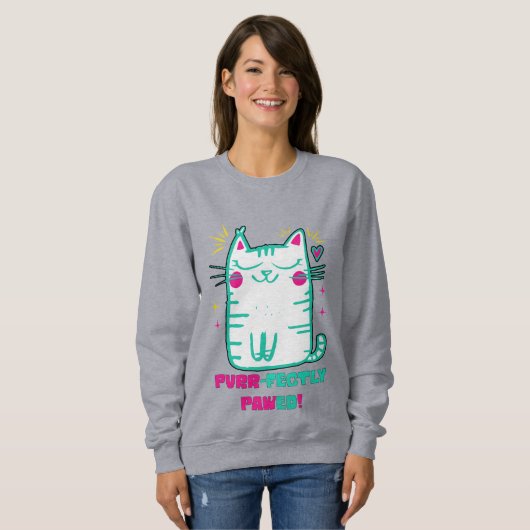 CDpurr-fectlypaw Sweatshirt (Vorne ganz)