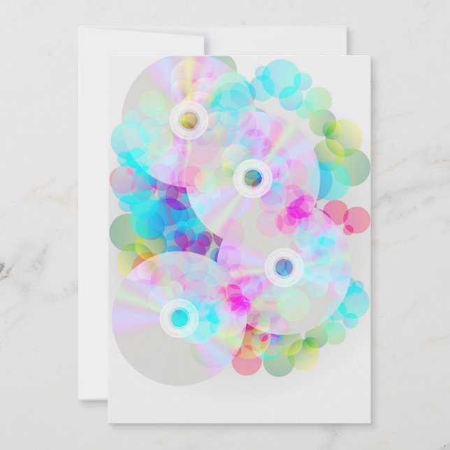 CDs im Hintergrund von Multicolor (Vorderseite)