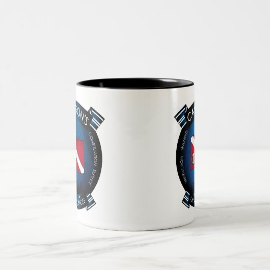 Cds-ProTasse Zweifarbige Tasse (Mittel)