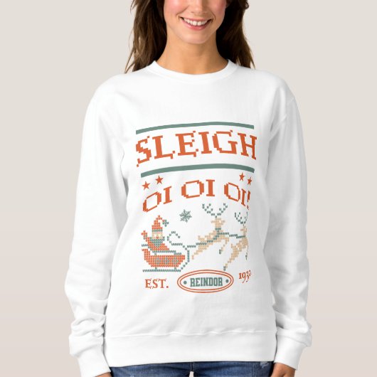 CDsleighoi Sweatshirt (Vorderseite)