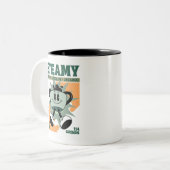 CDsteamyfro Zweifarbige Tasse (Vorderseite Links)