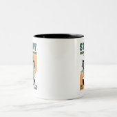 CDsteamyfro Zweifarbige Tasse (Mittel)