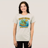 CDturtlycurlup Tri-Blend Shirt (Vorderseite voll)