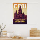 CDU Federal Election Poster 1949 Preserve Germany (Küche)