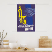 CDU-Wahlplakat 1946 Fordern Sie Poster (Küche)