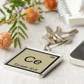 Ce - Chaotic Evil Chemistry Element Symbol T - Shi Schlüsselanhänger (Seite)