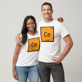 Ce - Crudite Appetizer Chemistry Periodic Table T-Shirt (Unisex)