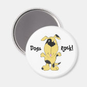 CE - Hunde, Rock! Magnet (Vorderseite/Rückseite)