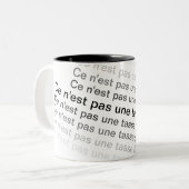 Ce n'est pas une tasse de café (Vorderseite Links)