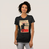 Ce Soir Le Chat Noir, Théophile Steinlen T-Shirt (Vorne ganz)