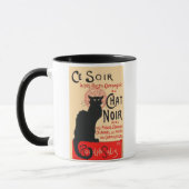Ce Soir Le Chat Noir, Théophile Steinlen Tasse (Links)