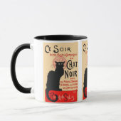 Ce Soir Le Chat Noir, Théophile Steinlen Tasse (Links)