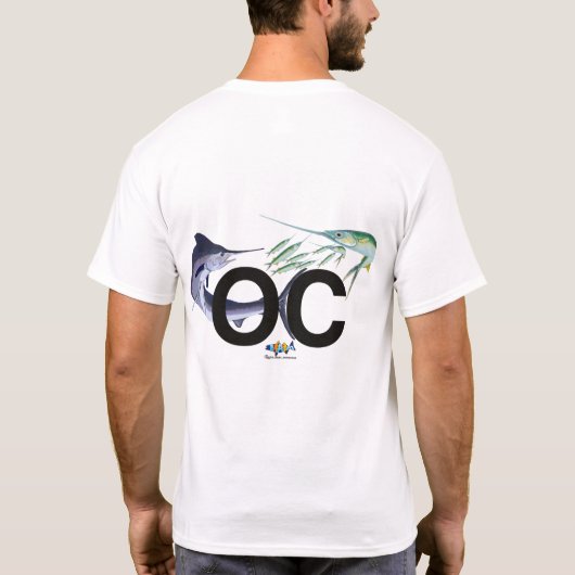 CEA OCMD WHITE MARLIN T-Shirt (Rückseite)