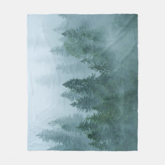 Ceahlau Nationalpark Cold Morning. Fleecedecke (Vorderseite)