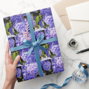 Ceanothus Blume Bees Geschenkpapier