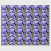 Ceanothus Blume Bees Geschenkpapier (Flach)