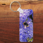 Ceanothus-Blume Schlüsselanhänger (Vorderseite)