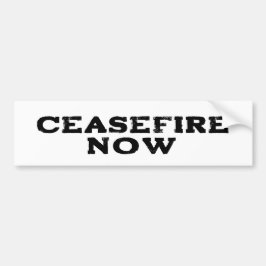 CEASEFIRE NUN FREE PALESTINE END GENOCIDE AUTOAUFKLEBER
