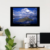 Ceater Lake Nationalpark Oregon Poster (Heimbüro)