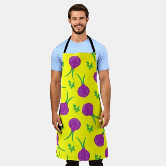 Cebollas Schürze (Getragen)