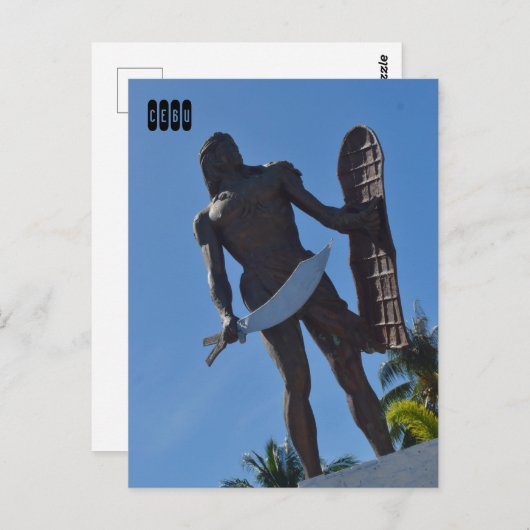 Cebu auf den Philippinen Postkarte (Vorne/Hinten)