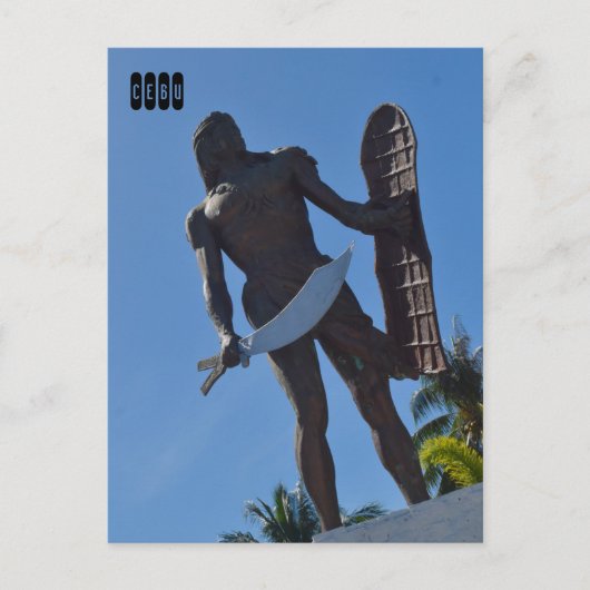 Cebu auf den Philippinen Postkarte (Vorderseite)