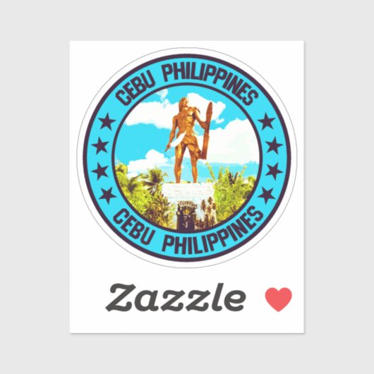 Cebu City Aufkleber (Blatt)