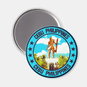Cebu City Magnet (Vorderseite/Rückseite)