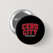 Cebu City Ph Pinoy Philippinen Philippinische Männ Button (Vorne & Hinten)
