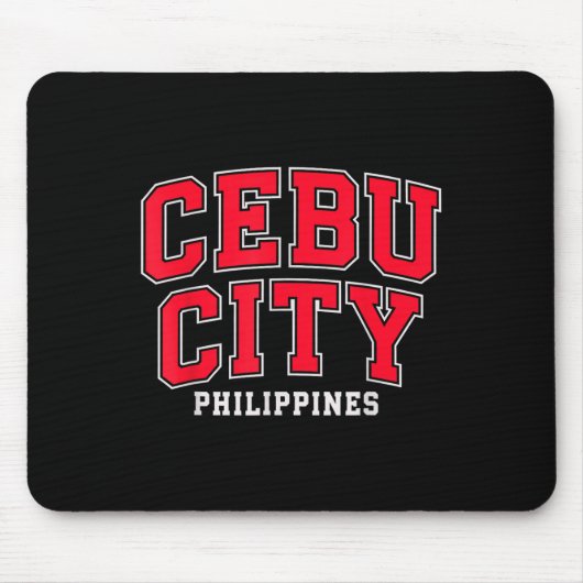 Cebu City Ph Pinoy Philippinen Philippinische Männ Mousepad (Vorne)