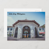 Cebu City, Philippinen Postcard. Postkarte (Vorne/Hinten)