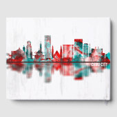 Cebu City Philippines Skyline Gästebuch (Rückseite)