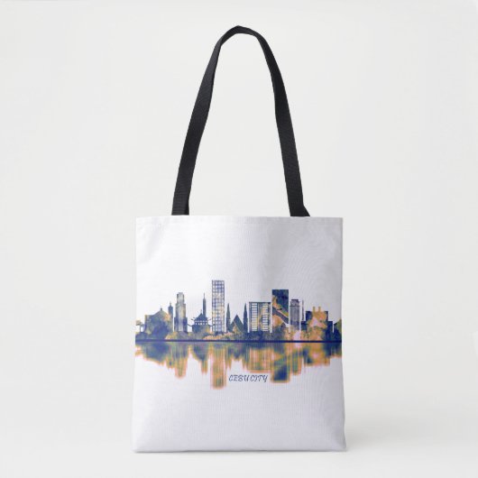 Cebu City Skyline Tasche (Vorderseite)