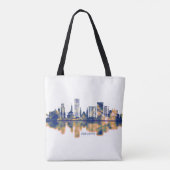 Cebu City Skyline Tasche (Rückseite)