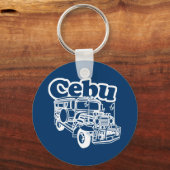 Cebu Jeepney Schlüsselanhänger (Vorderseite)