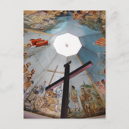 Cebu, Magellans Kreuz Postkarte (Vorderseite)