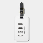 Cebu Philippinen Gepäckanhänger (Vorderseite vertikal)