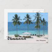 Cebu, Philippinen Postkarte (Vorne/Hinten)