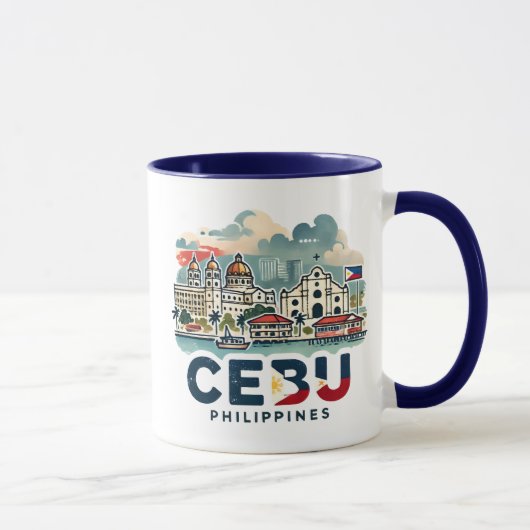 Cebu Philippinen Tasse (Rechts)