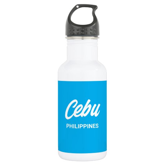 Cebu Philippinen Wasserflasche (Vorderseite)