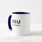 Cebu Philippines Coffee Tasse (Vorderseite Links)