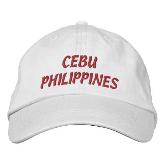 CEBU PHILIPPINES HAT BESTICKTE BASEBALLKAPPE