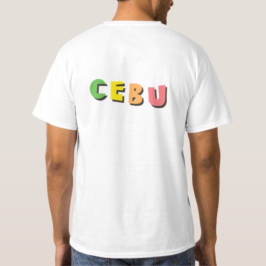 Cebu T-Shirt (Rückseite)