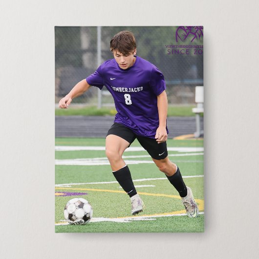 CEC Boys Soccer Rectangle Button (Vorderseite)