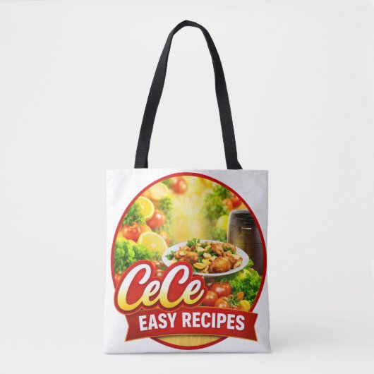 Cece Easy Recipes Tote Tasche (Vorderseite)