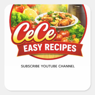 Cece Einfache Rezepte Aufkleber
